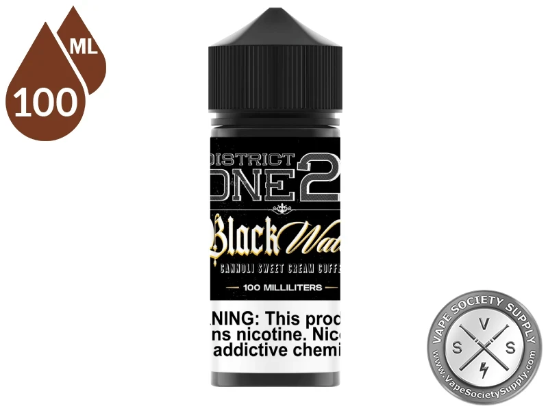 Black Water District One21 100ml bottle