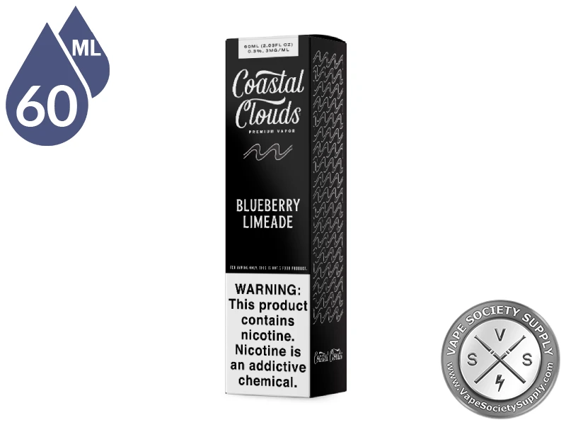 Blueberry Limeade Coastal Clouds 60ml box