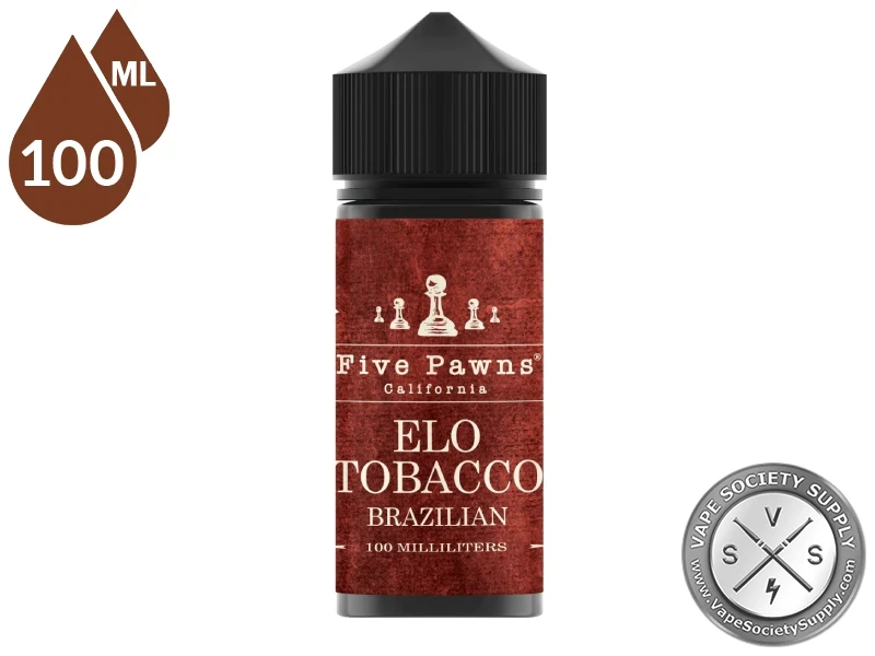 Elo Tobacco Five Pawns 100ml bottle