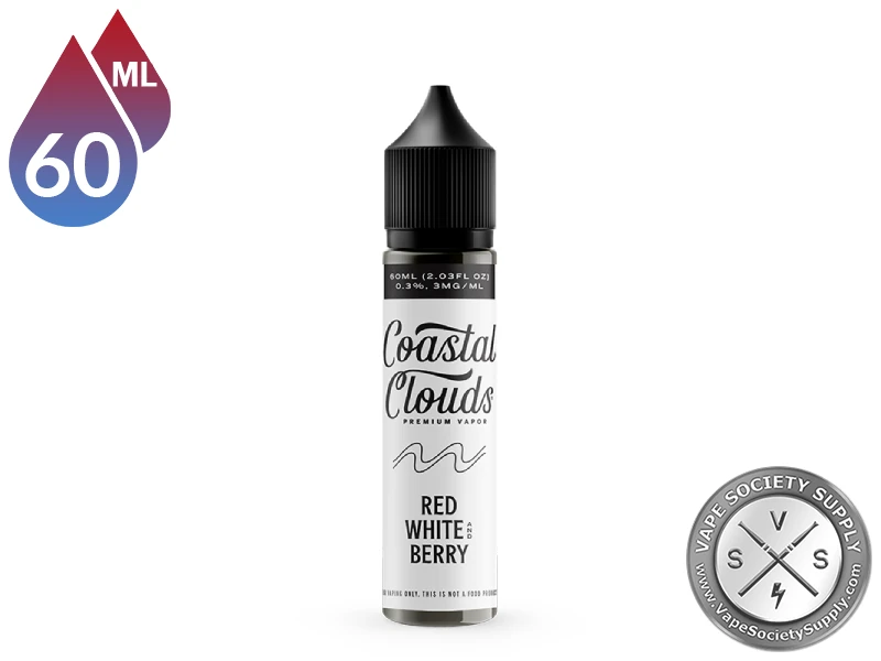Red White and Berry Coastal Clouds 60ml bottle