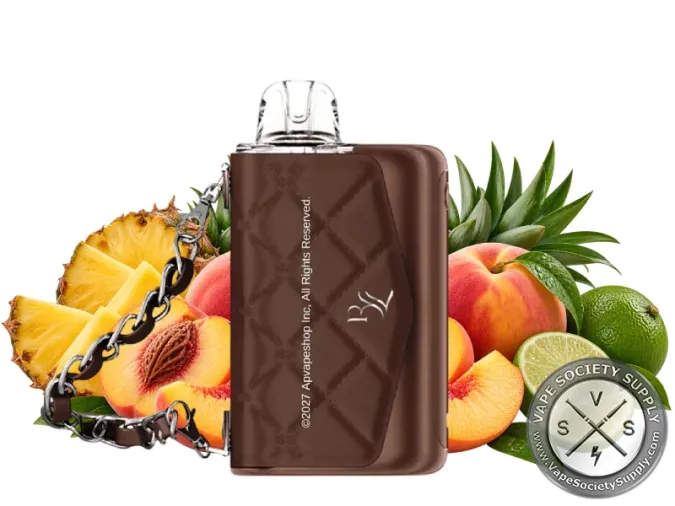 RAZ x RYL VUE 70K Bitch Please! disposable kit with pineapple, peaches and limes