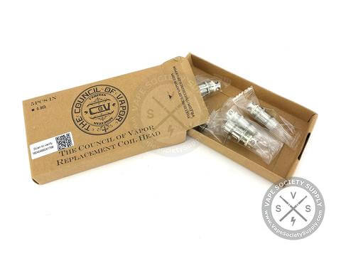 Vengeance Replacement Coil Heads By Council Of Vapor