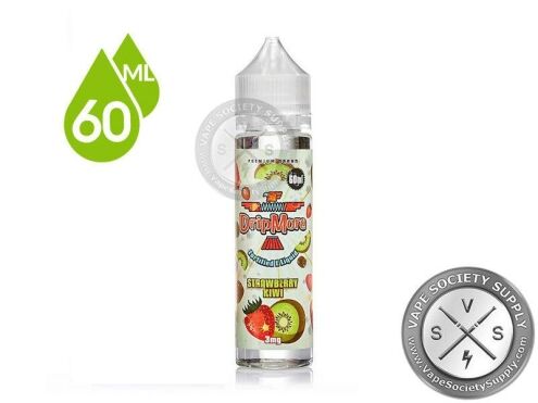 Strawberry Kiwi by Drip More Iced Tea E juice 60ml - Image 2