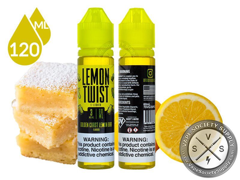 Golden Coast Lemon Bar by Lemon Twist 120ml