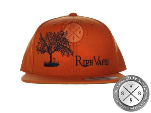 Ripe Vapes Orange Snapback Hat