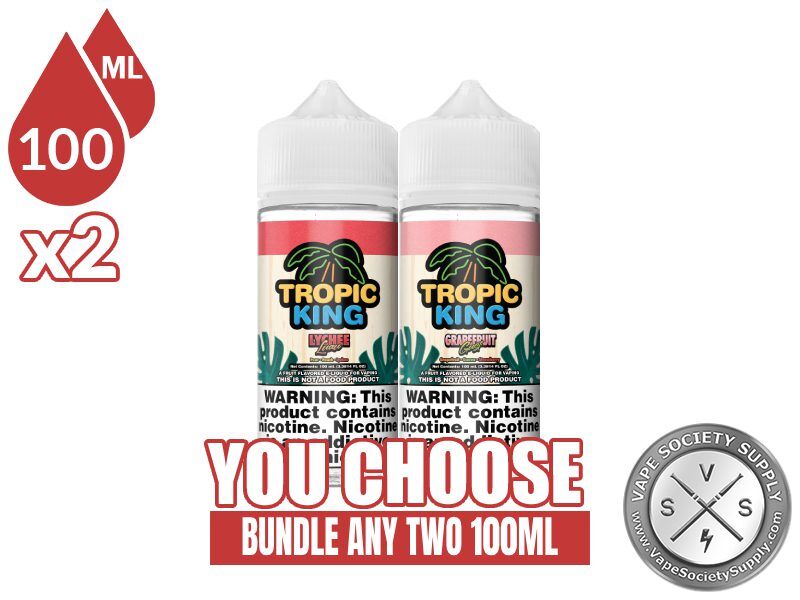 Tropic King E-Juice Bundle 2 100ml (200ml)