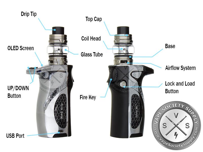 SMOK Mag Grip & TFV8 Baby V 2 Starter Kit
