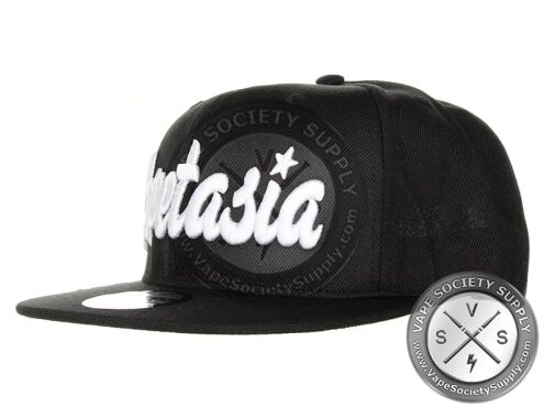 Vapetasia Snapback Cap -White Logo