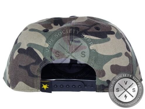Vapetasia Snapback Cap -White Logo
