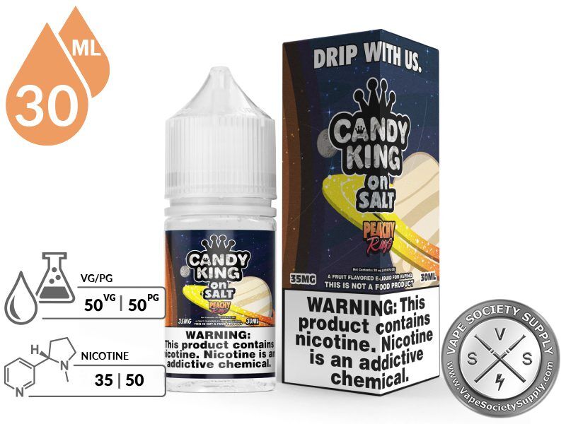 Peachy Rings CANDY KING ON SALT info