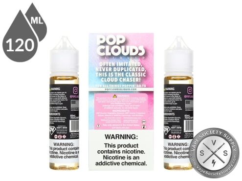 Pop Clouds 120ml Cotton Fluff EJuice