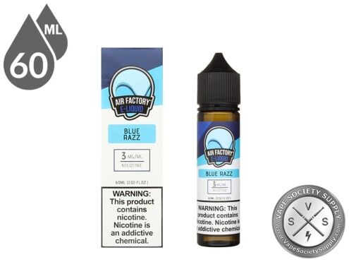 Air Factory 60ml Blue Razz E Juice