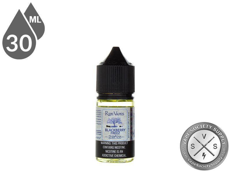 Ripe Vape Synthetic Salt 30ml Blackberry Freez E Juice