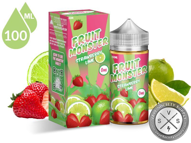 Strawberry Lime FRUIT MONSTER LIQUIDS SYN