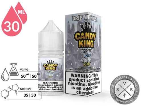 Strawberry Rolls CANDY KING ON SALT ICED info