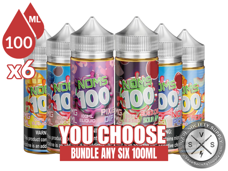 NOMS E-Juice Bundle 6 100ml (600ml)