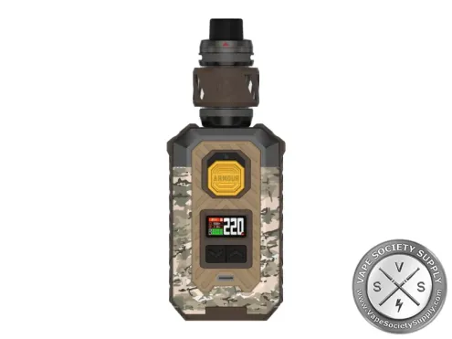 Vaporesso Armour MAX 220W Starter Kit iTank T Camo Brown