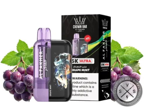 Al Fakher Crown Bar 25K Ultra Grape Mint
