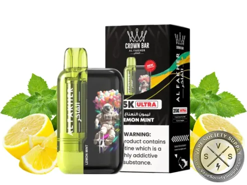 Al Fakher Crown Bar 25K Ultra Lemon Mint