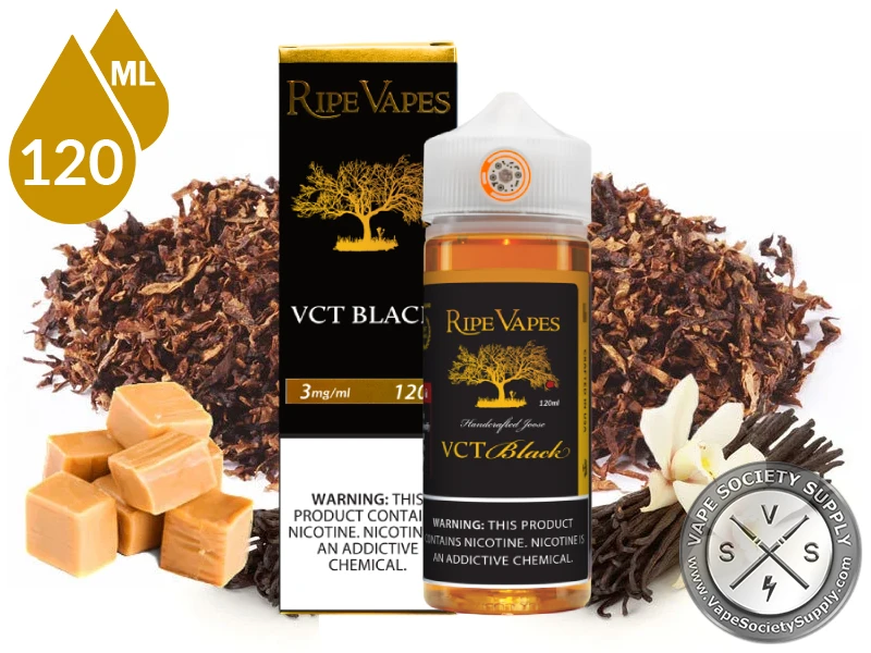 VCT Black By Ripe Vapes E-Liquid