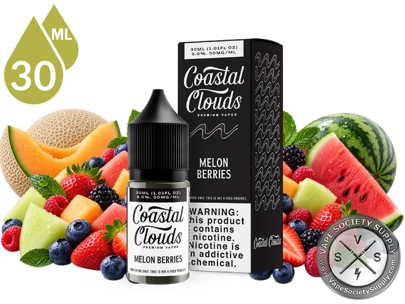 Melon Berries Coastal Clouds Salt 30ml product image