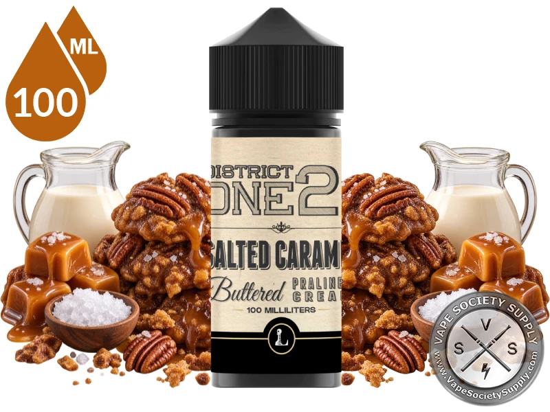 Salted Caramel District One21 Five Pawns 100ml product image