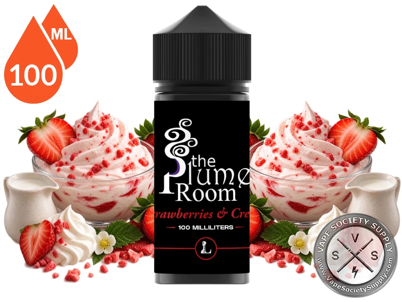 Strawberries & Cream The Plume Room Five Pawns 100ml product image