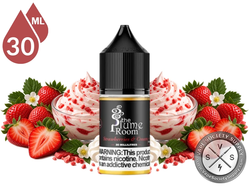 Strawberries & Cream The Plume Room Five Pawns Salt 30ml product image