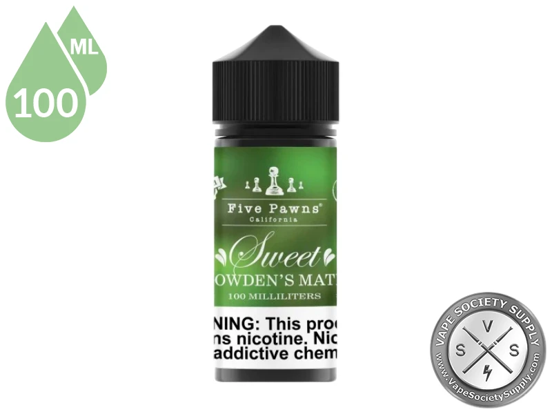 Sweet Bowden’s Mate e-liquid bottle and retail packaging