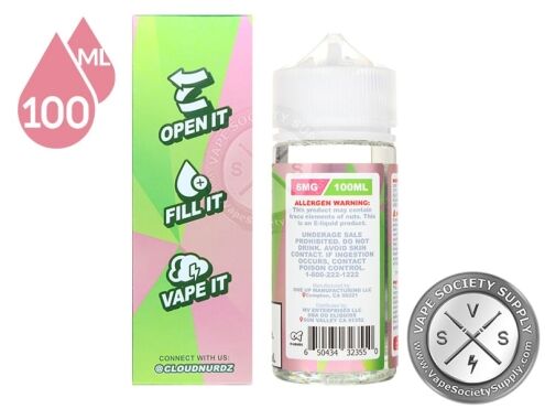 Watermelon Apple Ejuice by Cloud Nurdz 100ml