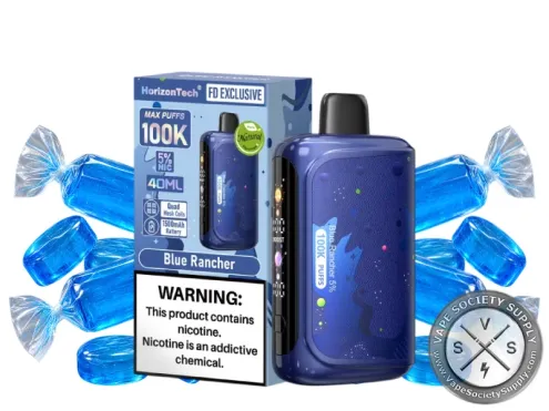 HorizonTech 100K Disposable _ 100K Puffs Blue Rancher
