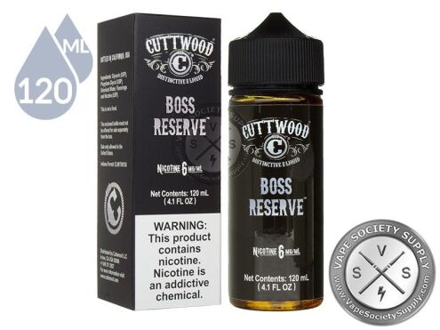 Cuttwood Boss Reserve 120ml Eliquid