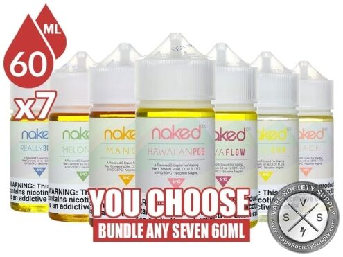 Naked 100 Bundle 60ml x7