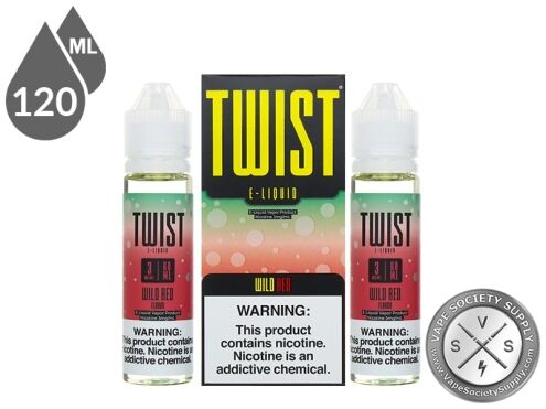 Twist 120ml Wild Red E Liquid