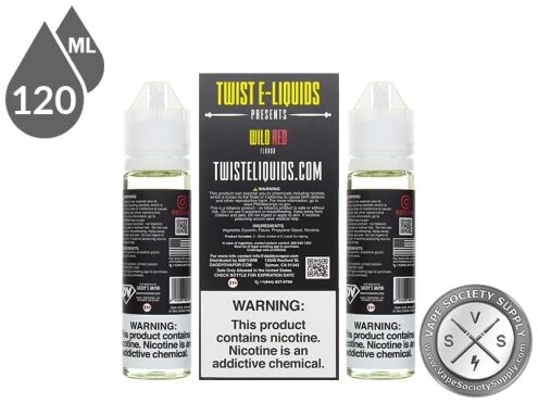 Twist 120ml Wild Red EJuice
