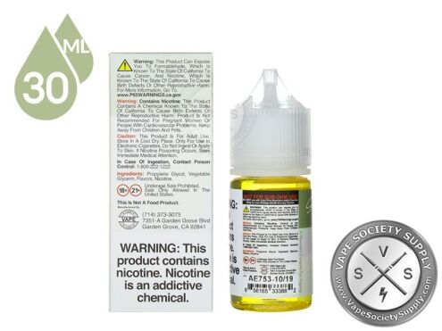 NKD 100 Salt E Liquid Green Blast 100ml