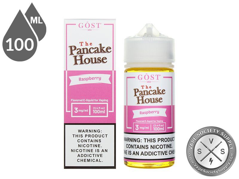 The Pancake House 100ml Raspberry E Juice