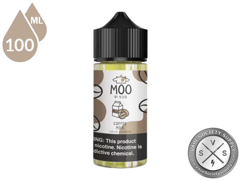 Coffee Milk By Moo E-Liquids 100ml - Image 3