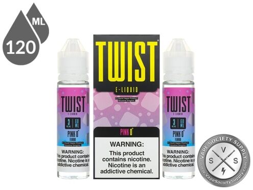 Twist 120ml Pink 0 E Liquid