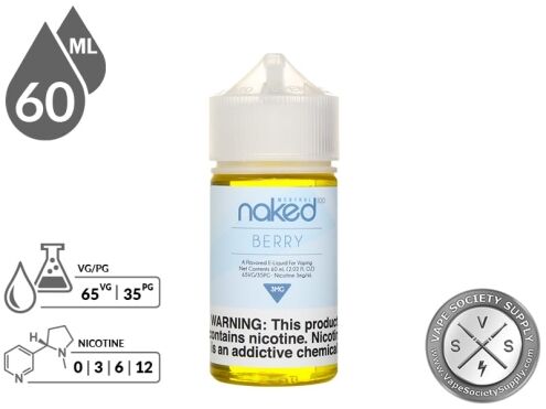 Naked 100 Menthol 60ml Berry E-Liquids