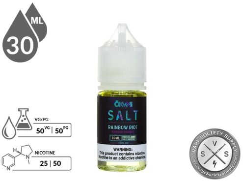 Rainbow Riot by Okami Salt 30ml