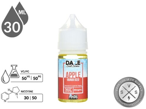 Reds Apple Salt Series Iced 30ml Guava Iced Vape Juice