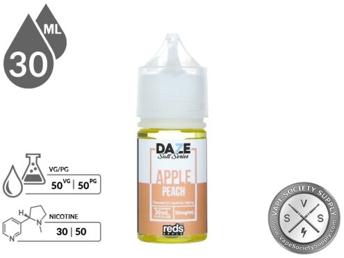 Reds Apple Salt Series 30ml Peach Vape Juice