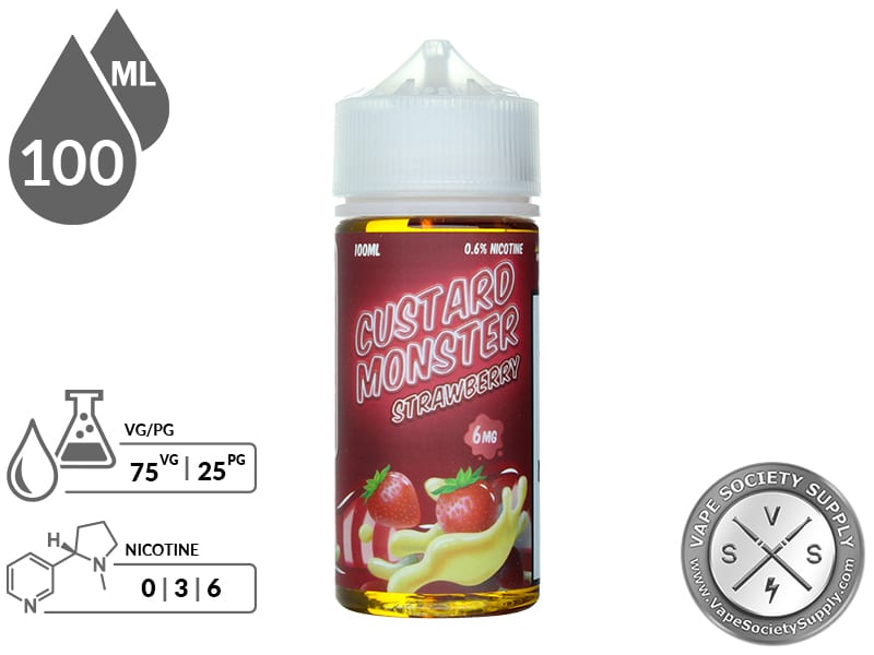 Custard Monster 100ml Strawberry Labs