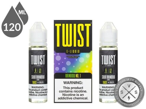 Twist 120ml Rainbow No 1 EJuice