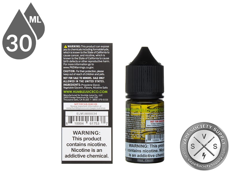 Humble Salts 30ml Kiwi Berry Citrus E Liquid