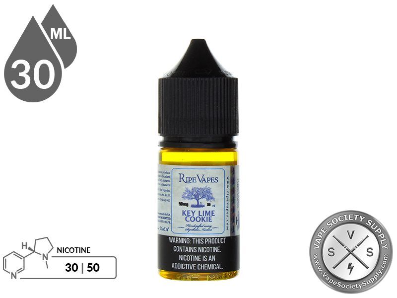 Ripe Vape Synthetic Salt 30ml Key Lime Cookie E Liquid