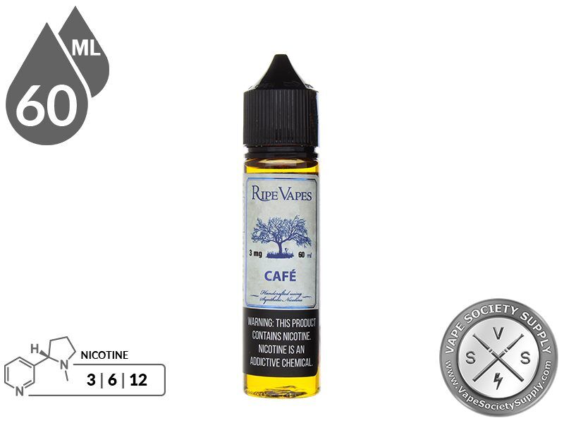 Ripe Vapes Synthetic 60ml Cafe E Liquid