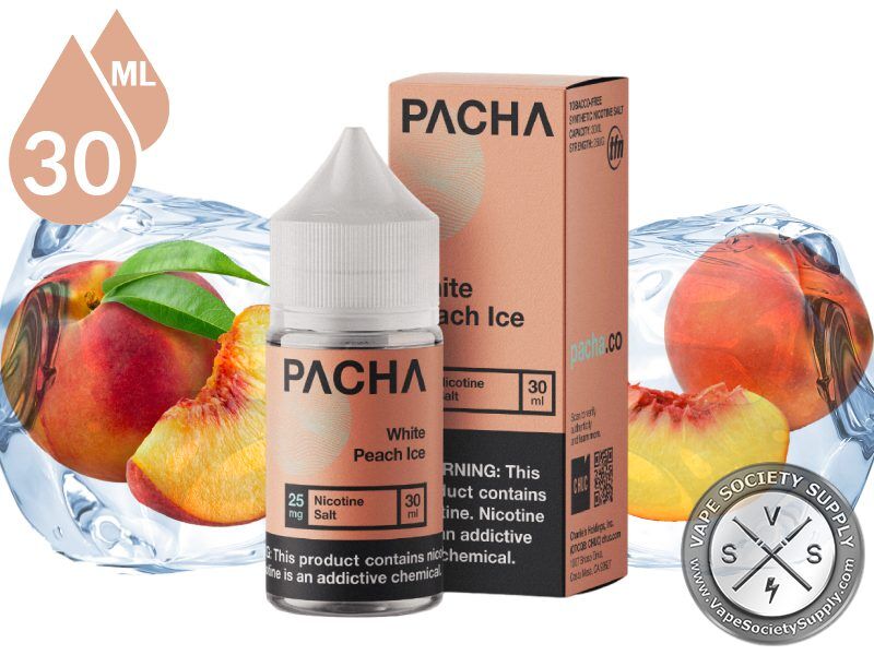 White Peach Ice PACHA SYN SALTS