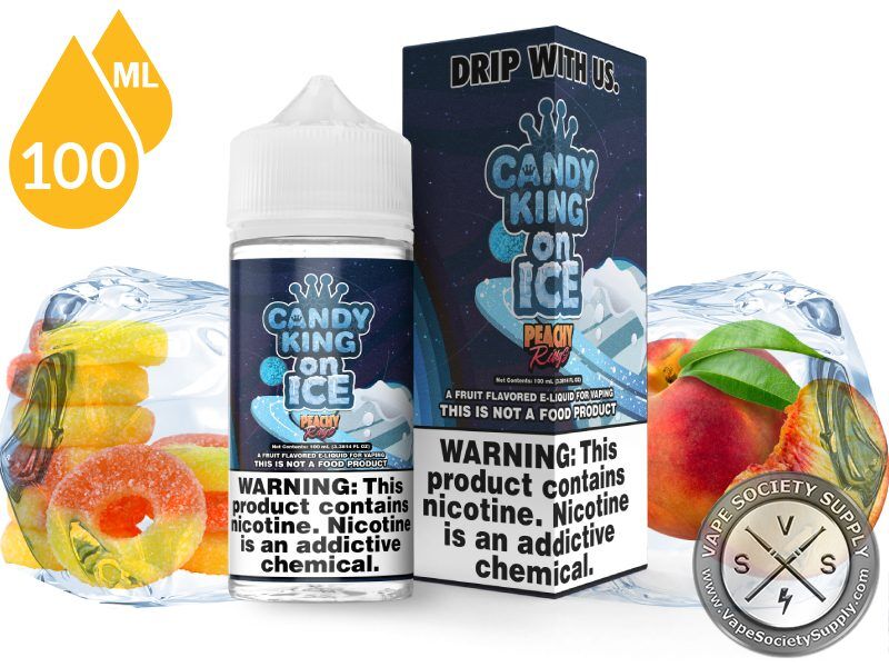 Peachy Rings CANDY KING ON ICE